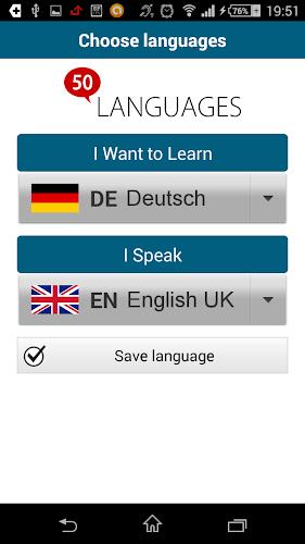 Learn German - 50 languages 螢幕截圖 2