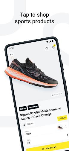 Schermata Decathlon Shopping App 1