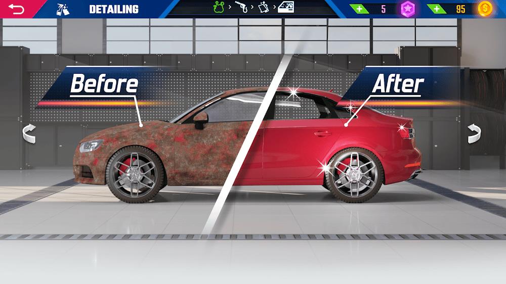 Car Detailing Simulator 2023 ภาพหน้าจอ 1