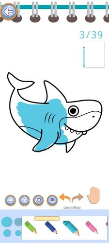 Baby Shark Coloring Book应用截图第0张