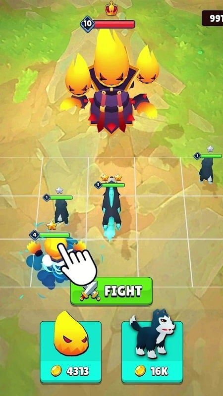 Merge Battle Tactics Zrzut ekranu 1