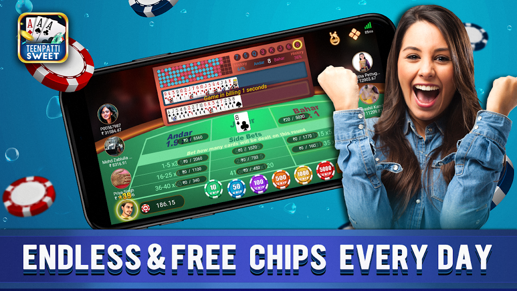 Teen Patti Sweet - 3 Patti 螢幕截圖 2