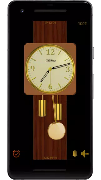 Modern Pendulum Wall Clock Schermafbeelding 2