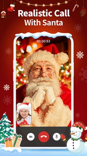 Santa Prank Call: Fake video应用截图第3张