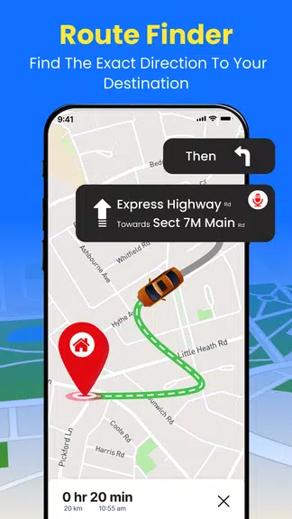 GPS Earth Maps Live Navigation ภาพหน้าจอ 0