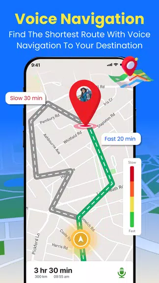 GPS Earth Maps Live Navigation ภาพหน้าจอ 1