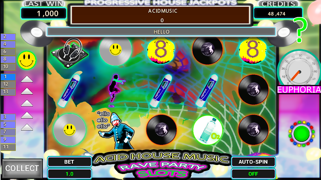 Dance Energy Rave Party Slot 스크린샷 0