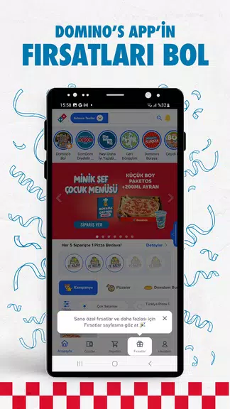 Domino's Pizza Türkiye 螢幕截圖 0
