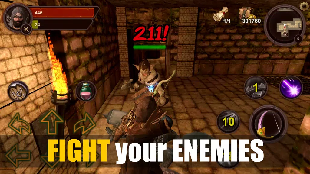 Dungeon Ward: Offline Games スクリーンショット 2