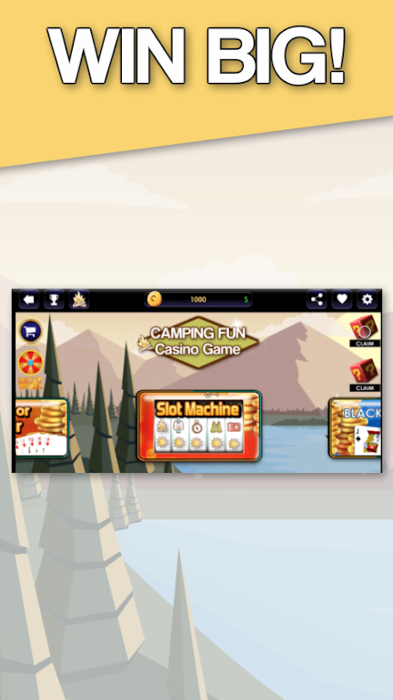 Camping Fun - Casino 螢幕截圖 0