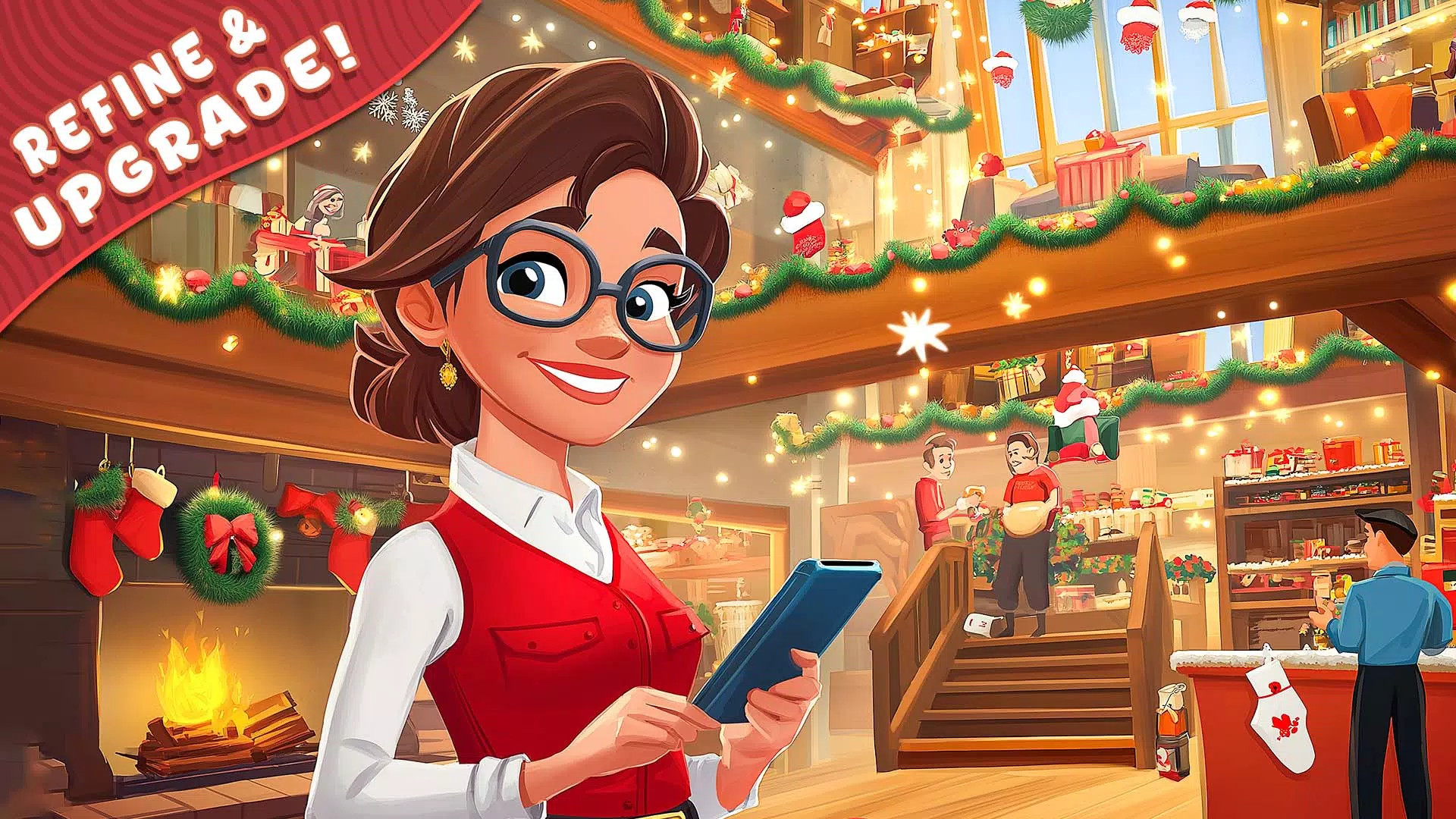 Hotel games: idle hotel tycoon 螢幕截圖 0