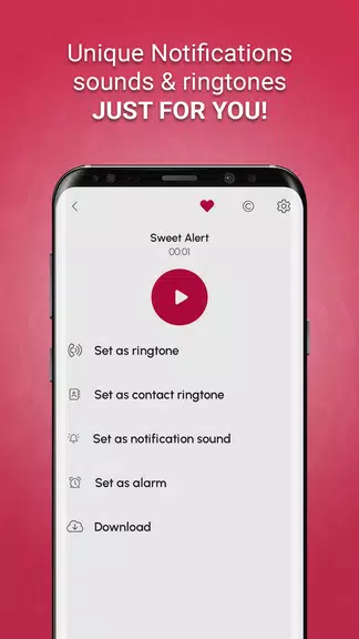 SMS Ringtones Pro: Sounds 螢幕截圖 1