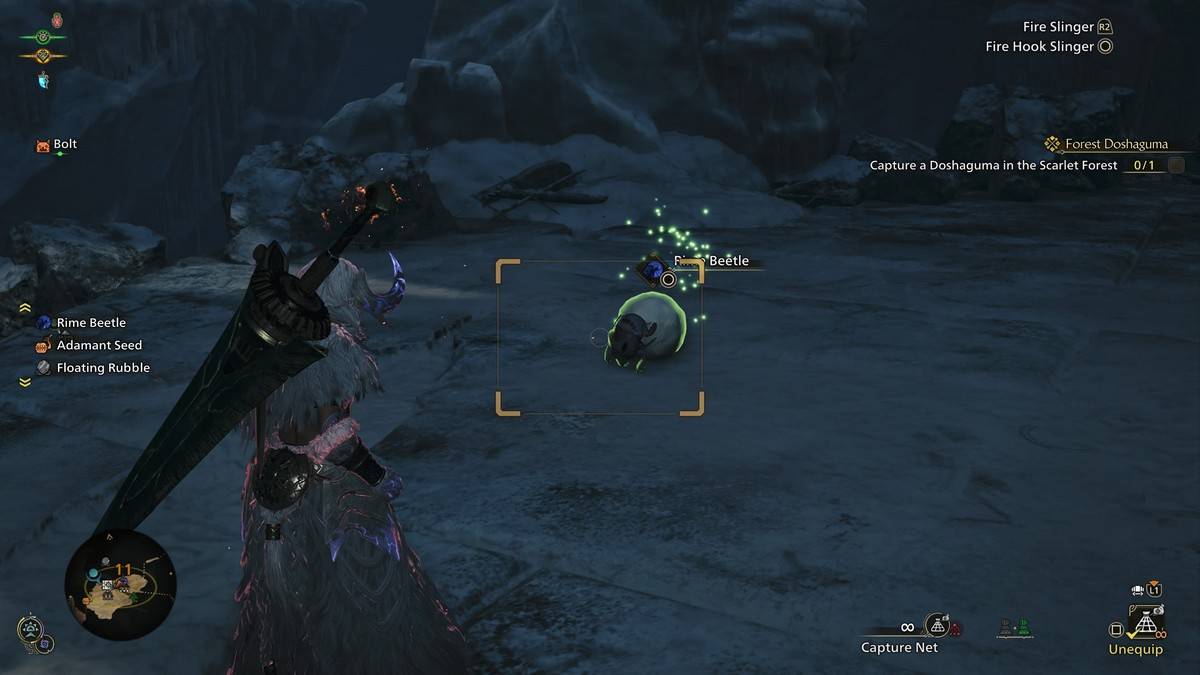 How to Capture the Rime Beetle in Monster Hunter Rise