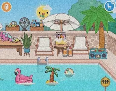 Toca Boca Pool Ideas Screenshot 1