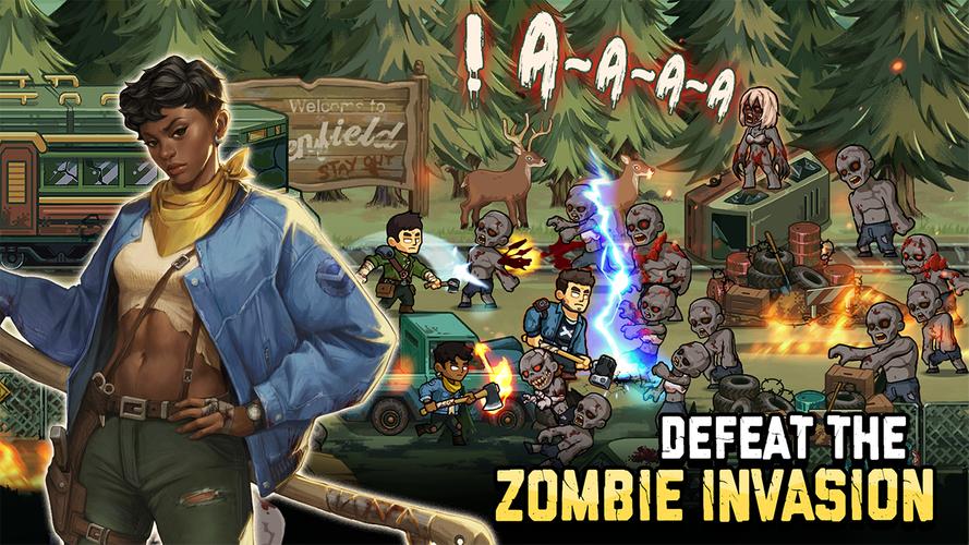 Zombie Warfare: The Death Path Ảnh chụp màn hình 0