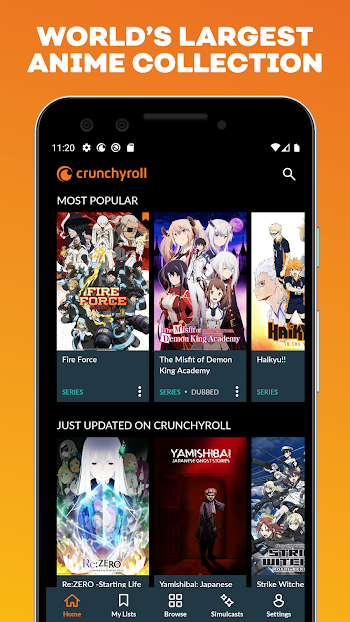 Crunchyroll 螢幕截圖 1