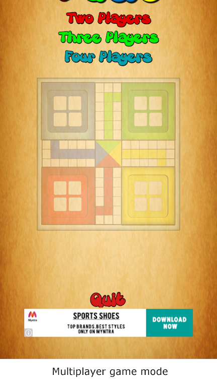 Ludo & Pachisi board game Schermafbeelding 0