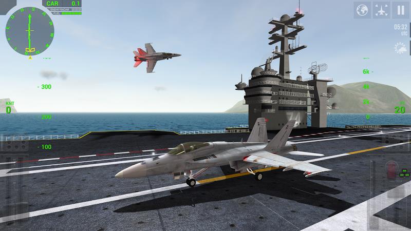 F18 Carrier Landing Lite Tangkapan skrin 0