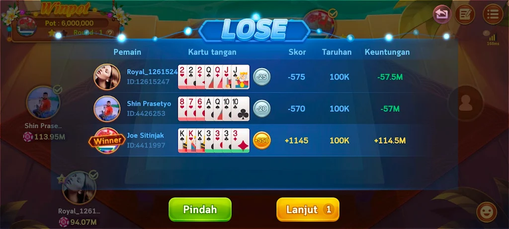 Schermata Royal Dream Domino 2