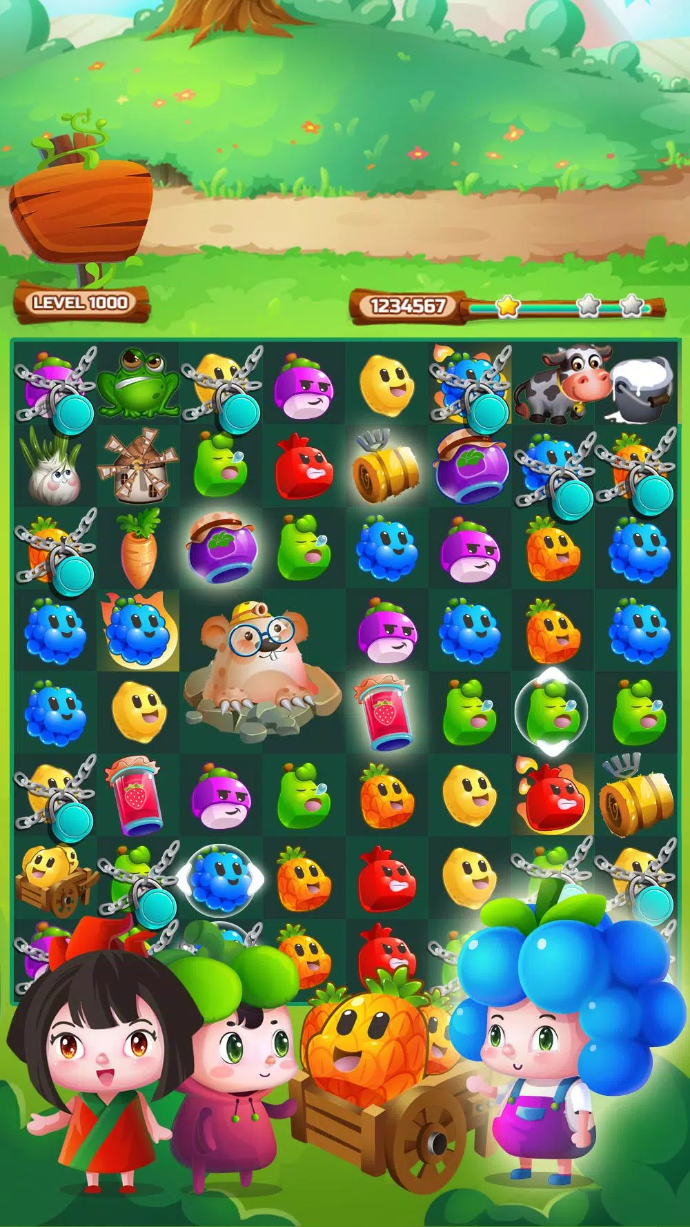 Fruit Puzzle Wonderland Screenshot 2