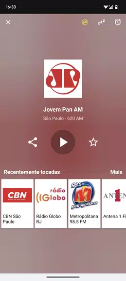 Rádio FM Brasil - FM Ao Vivo स्क्रीनशॉट 1