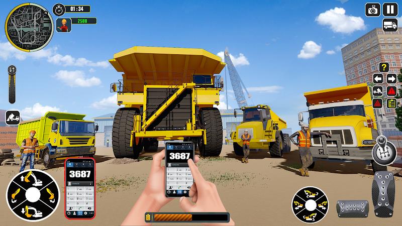 Excavator Truck Simulator Game Screenshot 2