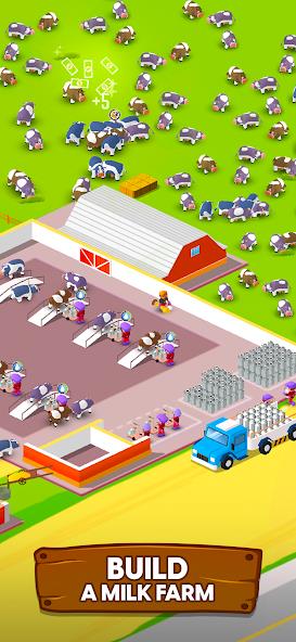 Milk Farm Tycoon Mod Ảnh chụp màn hình 3