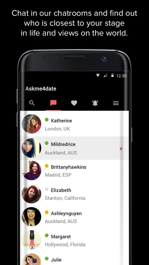 AskMe4Date - Meet Joyful Singles & Find Love Tangkapan skrin 2
