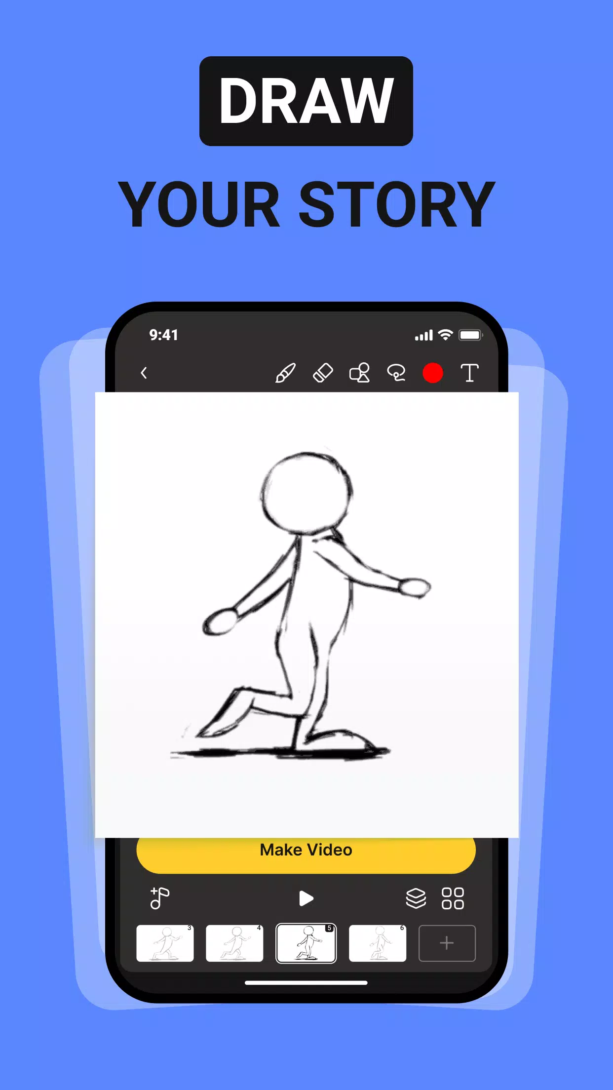 FlipArtify - 2D Draw Animation スクリーンショット 1