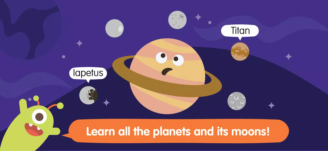 Solar System for kids 스크린샷 2