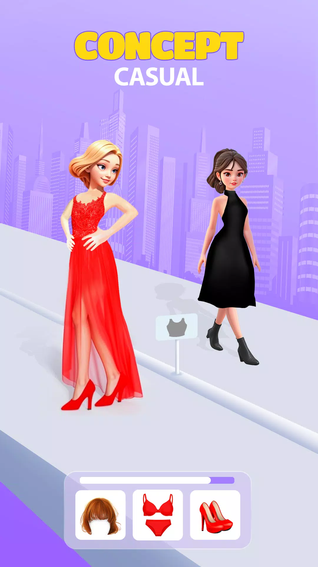 Rampwalk Fashion Game Screenshot 1