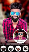 Man Hairstyle Photo Editor2023 Ảnh chụp màn hình 1