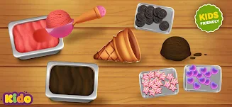 Ice Cream Making Game For Kids Screenshot 1