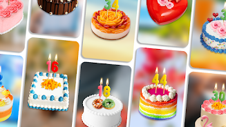 Cake DIY: Birthday Party 螢幕截圖 0