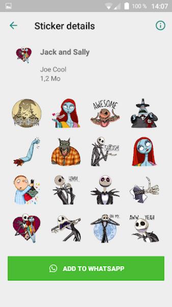 SpookyStickers Ảnh chụp màn hình 1