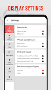GPS Speedometer OBD2 Dashboard Ảnh chụp màn hình 3