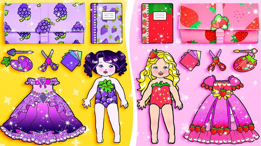 Paper Dolls Diary DIY Dress Up Screenshot 0