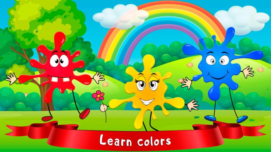 Learn Colors — Games for Kids Captura de tela 0