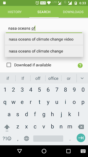 TorrDroid - Torrent Downloader Tangkapan skrin 1