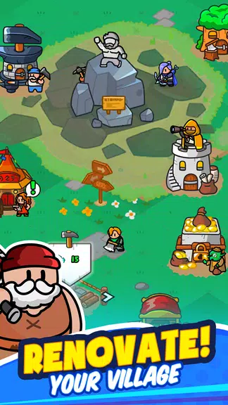 Rumble Heroes - Adventure RPG स्क्रीनशॉट 2