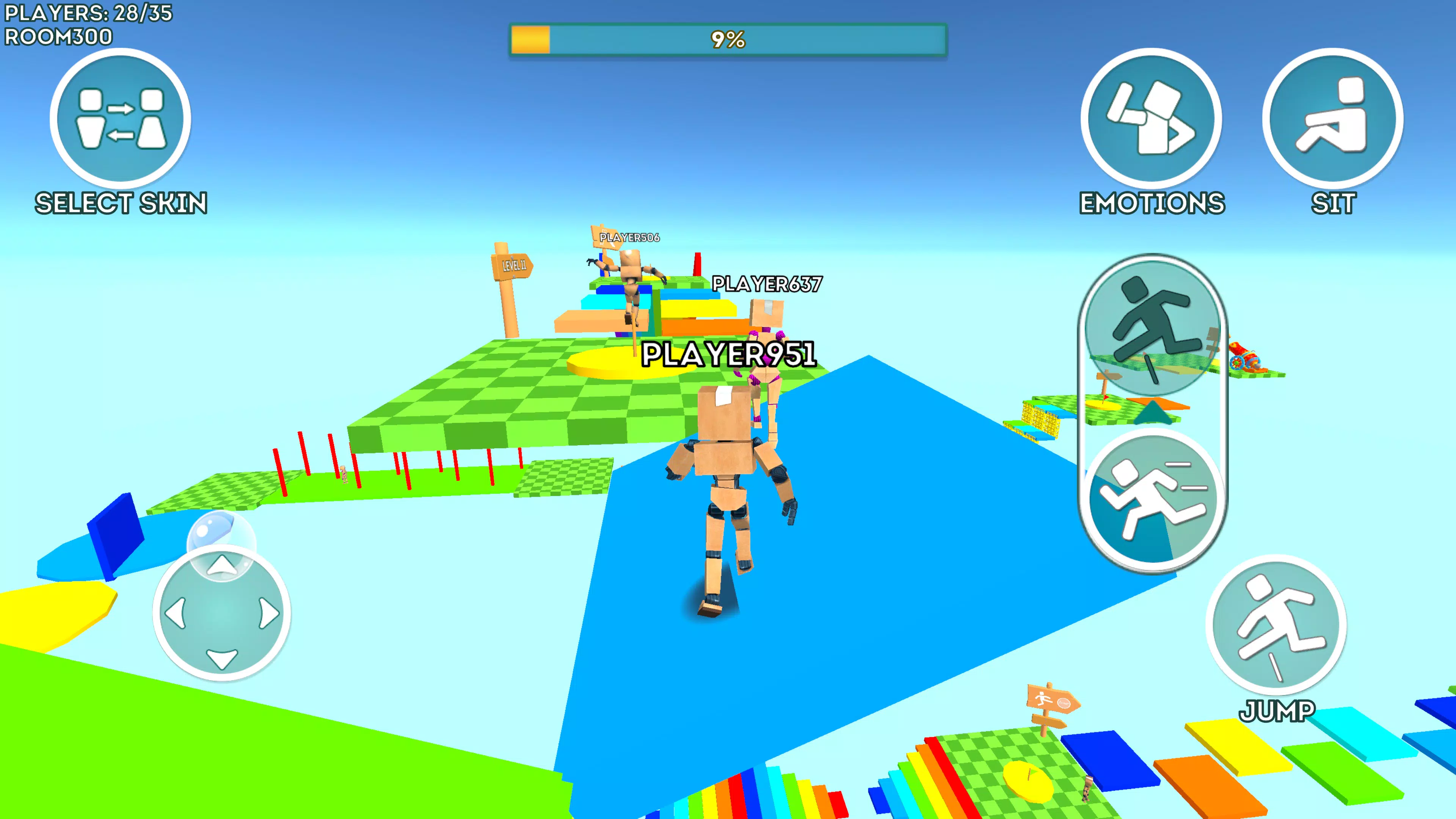 Mega Easy Parkour for Obby Captura de tela 2