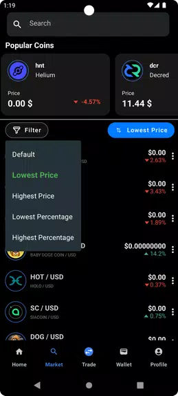 Market Trade - Simulation Ảnh chụp màn hình 2