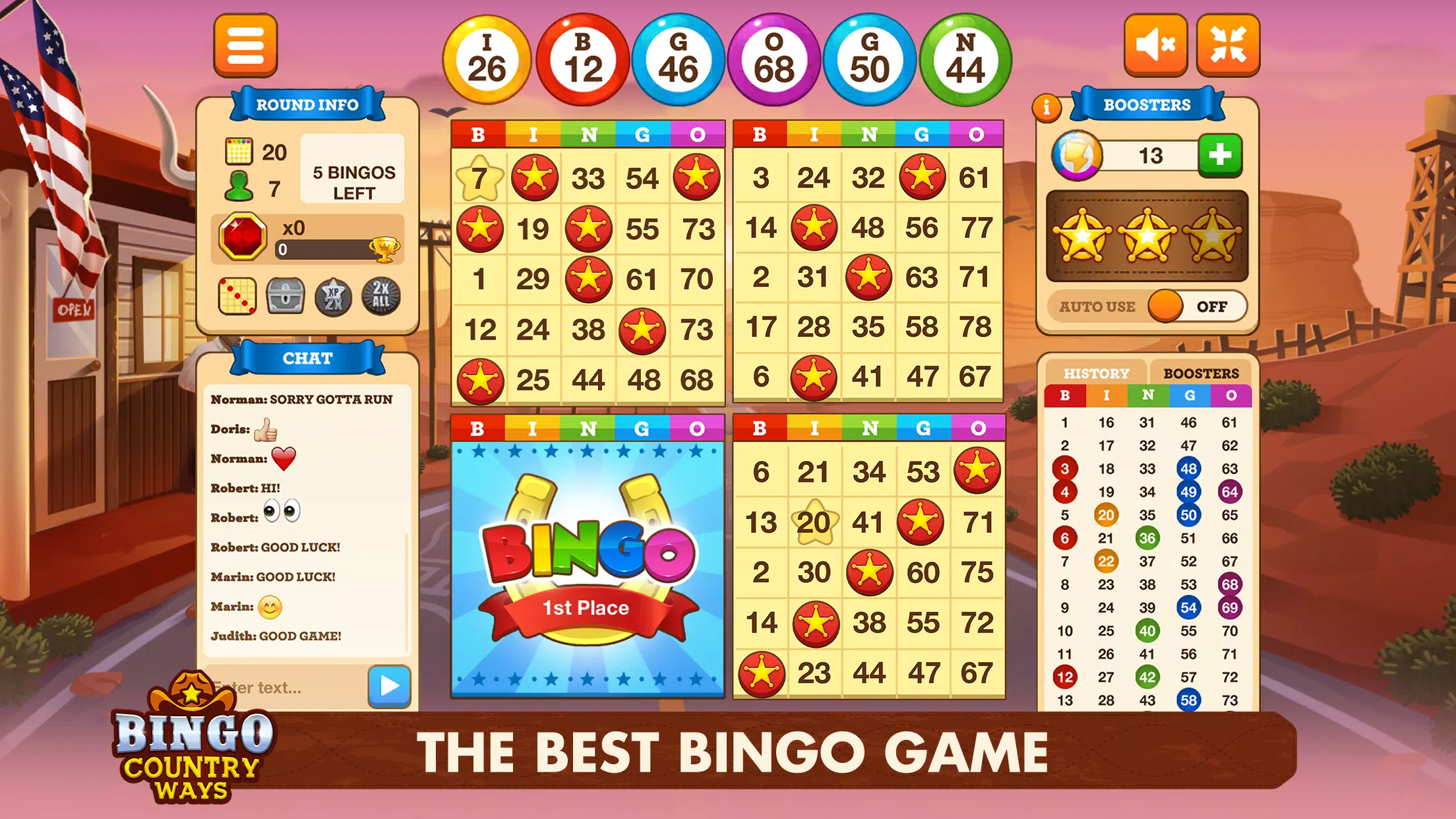 Bingo Country Ways Screenshot 1