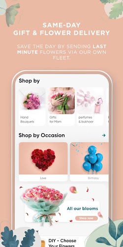 Floward Online Flowers & Gifts Captura de tela 1