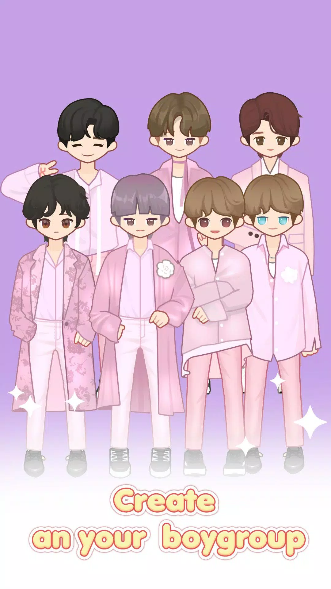 MYIDOL (#Dress up #BoyGroup #k 螢幕截圖 1