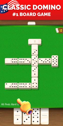 All Fives Dominoes 螢幕截圖 1