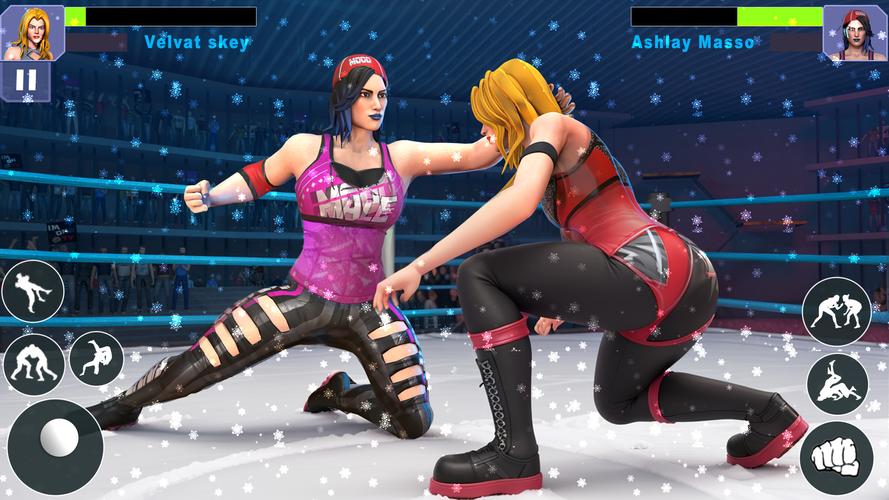Bad Girls Wrestling Game Captura de tela 2