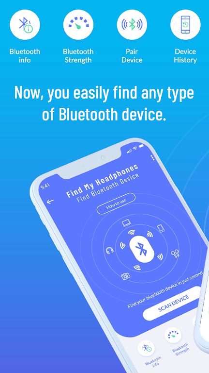 Find My Bluetooth Device Ảnh chụp màn hình 2
