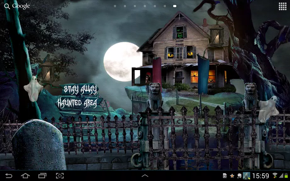 Halloween Live Wallpaper 螢幕截圖 0