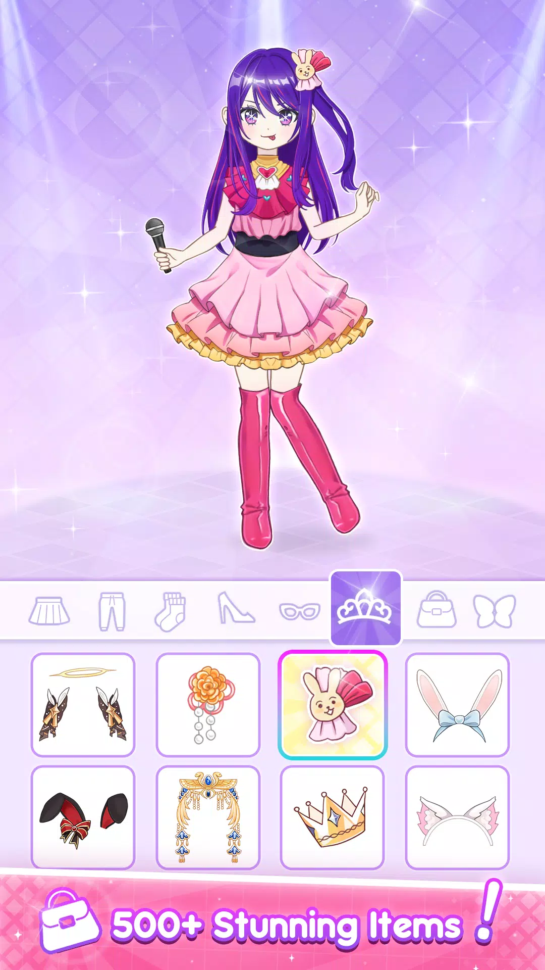 Anime Dress Up - Doll Dress Up 螢幕截圖 1